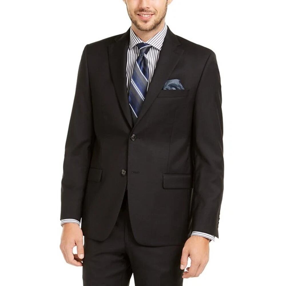 Ralph Lauren Slim Fit 2 Button Men's 40R Wool Jacket Blazer Classic Preppy